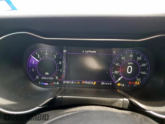 2018 Ford Mustang GT with VIN 1FA6P8CF9J5153412, listed as a Copart auction lot 57088015 with 67,031 mi miles and Salvage title. Bid and sale history available at DreamBid. Image 9.