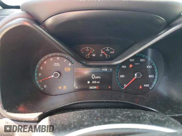 2022 Chevrolet Colorado 2WD Z71 with VIN 1GCGSDEN5N1300915, listed as a Copart auction lot 62213675 with 26,239 mi miles and Salvage title. Bid and sale history available at DreamBid. Image 9.