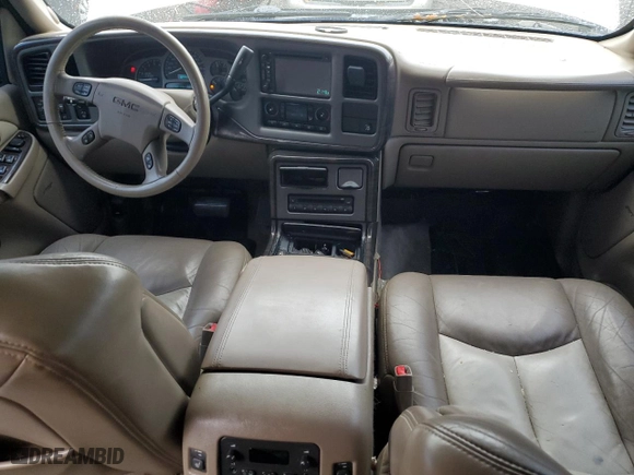 2005 GMC Yukon Denali with VIN 1GKEK63U95J105126, listed as a Copart auction lot 76590224 with 203,913 mi miles and Salvage Title. Bid and sale history available at carsss.com. Image 8.