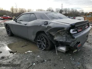 2023 Dodge Challenger SXT with VIN 2C3CDZAG2PH684612, listed as a Copart auction lot 42957445 with 9,046 mi miles and Salvage Title. Bid and sale history available at carsss.com. Image 2.