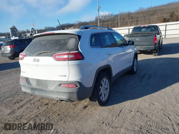 2018 Jeep Cherokee Latitude with VIN 1C4PJMCX8JD548480, listed as a IAAI auction lot 41378186 with 52,051 mi miles and . Bid and sale history available at DreamBid. Image 4.