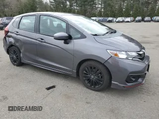 2018 Honda Fit Sport with VIN 3HGGK5H67JM718790, listed as a Copart auction lot 48831655 with 33,891 mi miles and Salvage Title. Bid and sale history available at carsss.com. Image 4.