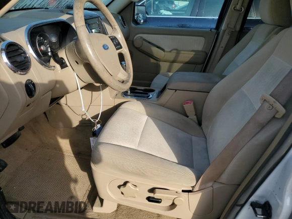 2010 Ford Explorer XLT with VIN 1FMEU6DE9AUB02177, listed as a Copart auction lot 56868605 with 158,090 mi miles and Salvage title. Bid and sale history available at DreamBid. Image 7.