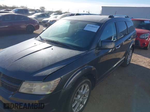 2014 Dodge Journey Limited with VIN 3C4PDDDG2ET175023, listed as a IAAI auction lot 41646669 with 112,663 mi miles and . Bid and sale history available at carsss.com. Image 2.
