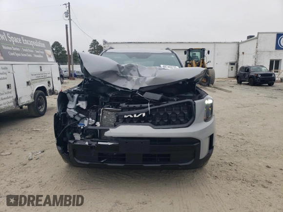 2024 Kia Telluride EX X-Line z VIN 5XYP3DGC0RG557043, wystawiony jako Copart lot #48745215 z przebiegiem 8 768 mil mil oraz Szkoda całkowita • Salvage title. Historia ofert i sprzedaży dostępna na DreamBid. Obrazek 5.