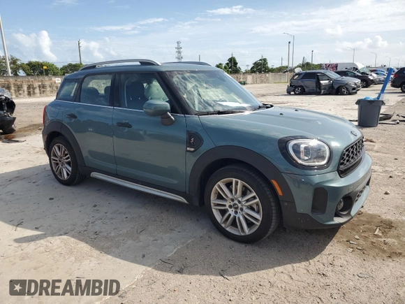 2024 MINI Countryman Cooper S z VIN WMZ53BR03R3R83506, wystawiony jako Copart lot #77765784 z przebiegiem 7 310 mil mil oraz Szkoda całkowita • Salvage title. Historia ofert i sprzedaży dostępna na DreamBid. Obrazek 4.