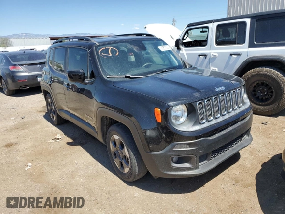 2018 Jeep Renegade Latitude z VIN ZACCJABH4JPH35479, wystawiony jako Copart lot #69672504 z przebiegiem 119 850 mil mil oraz Czysty tytuł • Clean title. Historia ofert i sprzedaży dostępna na DreamBid. Obrazek 4.