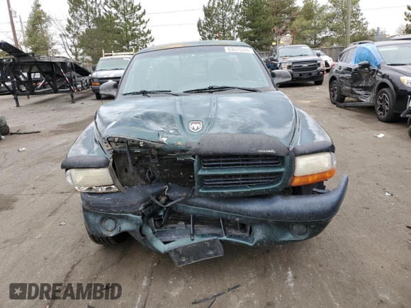 1999 Dodge Dakota SLT with VIN 1B7FL26X8XS161292, listed as a Copart auction lot 83675504 with 108,515 mi miles and Salvage Title. Bid and sale history available at carsss.com. Image 5.