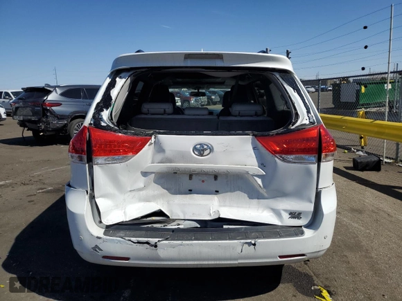 2014 Toyota Sienna Ltd with VIN 5TDDK3DCXES090201, listed as a Copart auction lot 43001075 with 183,788 mi miles and Salvage Title. Bid and sale history available at carsss.com. Image 6.