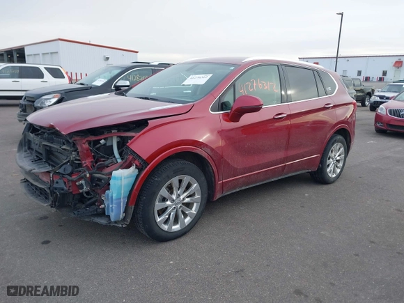 2018 Buick Envision Essence with VIN LRBFX2SA7JD009665, listed as a IAAI auction lot 41276312 with 145,588 mi miles. Bid and sale history available at carsss.com. Image 17.