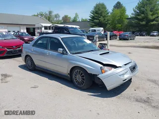 2004 Subaru Impreza Sedan (Natl) WRX with VIN JF1GD29644G525152, listed as a IAAI auction lot 39492232 with 147,345 mi miles. Bid and sale history available at carsss.com. Image 1.