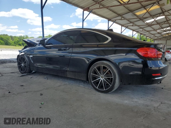 2015 BMW 4 Series 428i xDrive with VIN WBA3N9C52FK248299, listed as a Copart auction lot 55392405 with 88,588 mi miles and Salvage title. Bid and sale history available at DreamBid. Image 2.