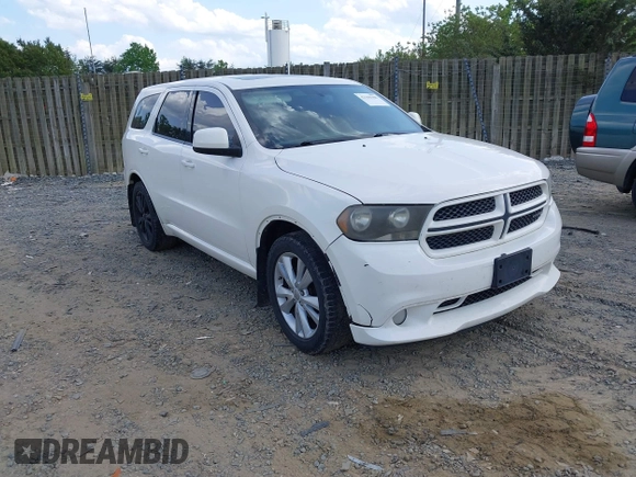 2011 Dodge Durango Heat with VIN 1D4RE3GG0BC733537, listed as a IAAI auction lot 42160308 with 275,318 mi miles and . Bid and sale history available at carsss.com. Image 1.
