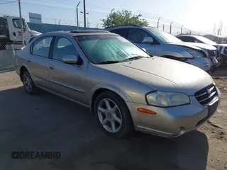 2001 Nissan Maxima SE with VIN JN1CA31D11T626818, listed as a IAAI auction lot 42281350 with 183,375 mi miles and . Bid and sale history available at DreamBid. Image 1.