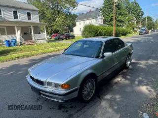 2000 BMW 7 Series 740i with VIN WBAGG8348YDN75777, listed as a Copart auction lot 65038165 with 119,506 mi miles and Clean title. Bid and sale history available at DreamBid. Image 2.