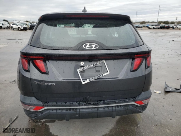 2022 Hyundai Tucson SE with VIN 5NMJA3AE1NH087587, listed as a Copart auction lot 41784785 with 42,897 mi miles and Salvage Title. Bid and sale history available at carsss.com. Image 6.
