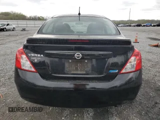 2014 Nissan Versa S Plus with VIN 3N1CN7AP5EL809462, listed as a Copart auction lot 51427155 with 54,240 mi miles and Salvage Title. Bid and sale history available at DreamBid. Image 6.