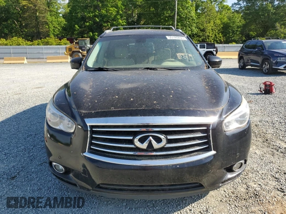 2014 Infiniti QX60 Hybrid with VIN 5N1CL0MM3EC515285, listed as a Copart auction lot 55140855 with 156,880 mi miles and Salvage Title. Bid and sale history available at DreamBid. Image 5.