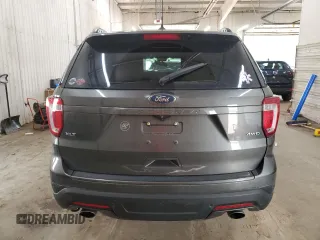 2018 Ford Explorer XLT with VIN 1FM5K8D8XJGA75162, listed as a Copart auction lot 58842785 with 118,892 mi miles and Salvage title. Bid and sale history available at DreamBid. Image 6.