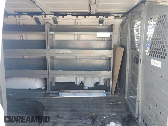 2016 Chevrolet Express Cargo with VIN 1GCWGAFF5G1190275, listed as a Copart auction lot 54185295 with 103,253 mi miles and Salvage title. Bid and sale history available at DreamBid. Image 11.