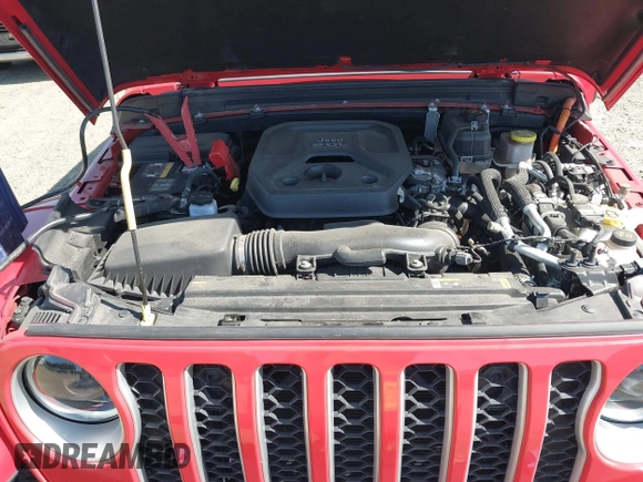 2023 Jeep Wrangler Sahara z VIN 1C4JJXP63PW568190, wystawiony jako IAAI lot #42133650 z przebiegiem 32 347 mil mil oraz . Historia ofert i sprzedaży dostępna na DreamBid. Obrazek 10.