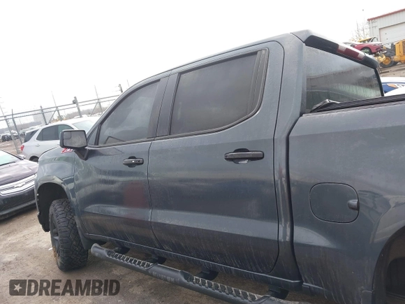 2021 Chevrolet Silverado 1500 LT Trail Boss with VIN 1GCPYFED3MZ310697, listed as a IAAI auction lot 41665486 with 50,335 mi miles and . Bid and sale history available at DreamBid. Image 14.