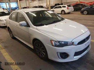 2016 Mitsubishi Lancer ES with VIN JA32U2FU7GU003157, listed as a IAAI auction lot 41279548 with 111,831 mi miles. Bid and sale history available at carsss.com. Image 1.