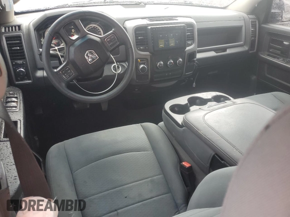 2017 Ram 1500 Express with VIN 1C6RR6FGXHS860404, listed as a Copart auction lot 48977275 with 86,030 mi miles and Salvage title. Bid and sale history available at DreamBid. Image 8.