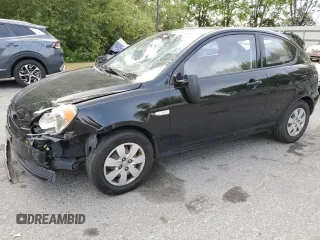 2008 Hyundai Accent GS z VIN KMHCM36C28U102887, wystawiony jako Copart lot #60717655 z przebiegiem 161 568 mil mil oraz Szkoda całkowita • Salvage title. Historia ofert i sprzedaży dostępna na DreamBid. Obrazek 1.