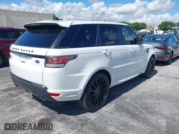 2016 Land Rover Range Rover Sport Autobiography z VIN SALWV2EF1GA109794, wystawiony jako IAAI lot #42710662 z przebiegiem 74 342 mil mil oraz . Historia ofert i sprzedaży dostępna na DreamBid. Obrazek 4.