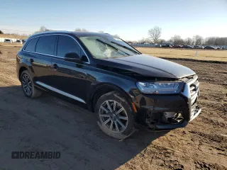 2017 Audi Q7 Premium Plus with VIN WA1LAAF76HD024676, listed as a Copart auction lot 47550225 with 84,920 mi miles and Salvage Title. Bid and sale history available at carsss.com. Image 4.