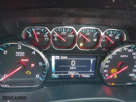 2018 Chevrolet Silverado 1500 LT with VIN 1GCVKREC6JZ123435, listed as a IAAI auction lot 41611764 with 72,031 mi miles. Bid and sale history available at carsss.com. Image 15.