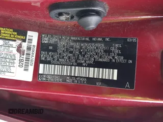 2005 Toyota Sienna CE with VIN 5TDZA23C65S304184, listed as a IAAI auction lot 41944586 with 274,960 mi miles. Bid and sale history available at carsss.com. Image 9.