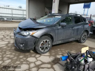 2023 Subaru Crosstrek Premium with VIN JF2GTAEC9PH300258, listed as a Copart auction lot 46221105 with 26,922 mi miles and Salvage Title. Bid and sale history available at carsss.com. Image 1.