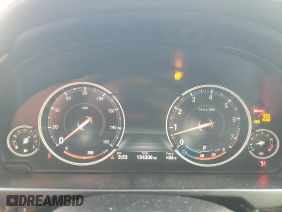 2016 BMW X6 sDrive35i with VIN 5UXKU0C56G0F93508, listed as a Copart auction lot 43787535 with 154,309 mi miles and Clean Title. Bid and sale history available at carsss.com. Image 9.