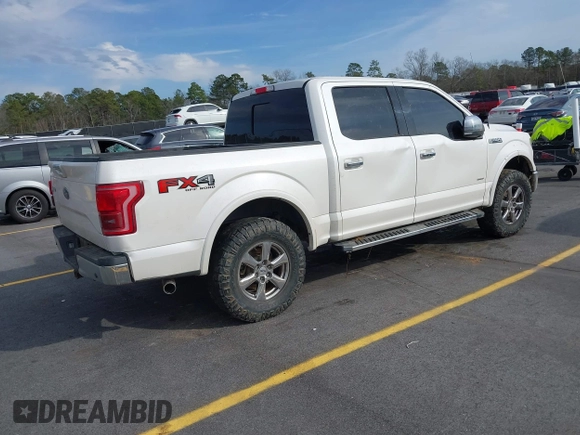 2017 Ford F-150 XL with VIN 1FTEW1EG5HFC49810, listed as a IAAI auction lot 41452273 with 174,020 mi miles. Bid and sale history available at carsss.com. Image 4.