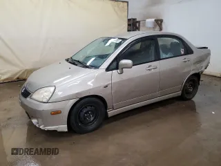 2006 Suzuki Aerio z VIN JS2RB61S865300102, wystawiony jako Copart lot #47967855 z przebiegiem 127 267 mil mil oraz Czysty tytuł • Clean title. Historia ofert i sprzedaży dostępna na DreamBid. Obrazek 1.