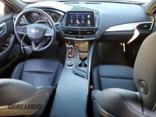 2022 Cadillac CT5 Luxury with VIN 1G6DM5RKXN0131261, listed as a Copart auction lot 81744714 with 32,997 mi miles and Salvage Title. Bid and sale history available at carsss.com. Image 8.