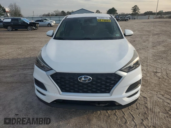 2019 Hyundai Tucson SE with VIN KM8J23A46KU031522, listed as a Copart auction lot 45322715 with 77,491 mi miles and Salvage Title. Bid and sale history available at carsss.com. Image 5.