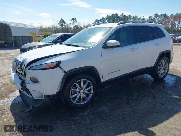 2018 Jeep Cherokee Limited with VIN 1C4PJMDX3JD588626, listed as a IAAI auction lot 41913964 with 80,106 mi miles. Bid and sale history available at carsss.com. Image 17.