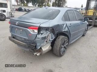2020 Toyota Corolla SE with VIN JTDS4RCE9LJ019928, listed as a IAAI auction lot 41705356 with 33,456 mi miles and . Bid and sale history available at DreamBid. Image 4.