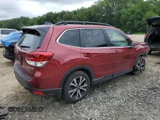 2024 Subaru Forester Limited with VIN JF2SKALC6RH463081, listed as a Copart auction lot 60777775 with 8,704 mi miles and Salvage title. Bid and sale history available at DreamBid. Image 3.