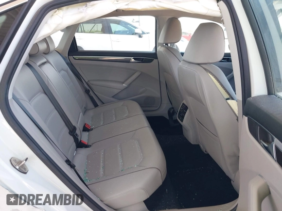 2018 Volkswagen Passat SE with VIN 1VWBA7A30JC052183, listed as a IAAI auction lot 42019565 with 105,743 mi miles and . Bid and sale history available at DreamBid. Image 8.