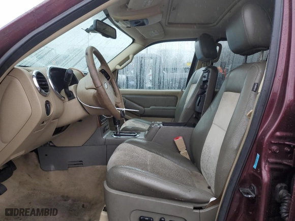 2007 Ford Explorer Eddie Bauer with VIN 1FMEU74E57UA34328, listed as a Copart auction lot 84671344 with 196,146 mi miles and Salvage Title. Bid and sale history available at carsss.com. Image 7.