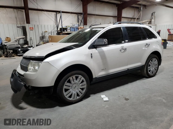 2009 Lincoln MKX with VIN 2LMDU68C99BJ01217, listed as a Copart auction lot 86025114 with Not Provided miles and Salvage Title. Bid and sale history available at DreamBid. Image 1.