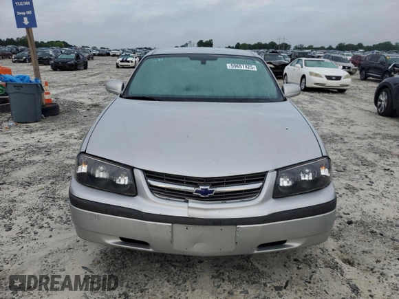 2004 Chevrolet Impala with VIN 2G1WF52E349139316, listed as a Copart auction lot 59657425 with 166,536 mi miles and Salvage title. Bid and sale history available at DreamBid. Image 5.