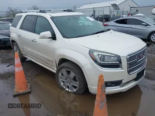 2014 GMC Acadia Denali with VIN 1GKKVTKD0EJ311929, listed as a IAAI auction lot 41953009 with 80,028 mi miles. Bid and sale history available at carsss.com. Image 1.
