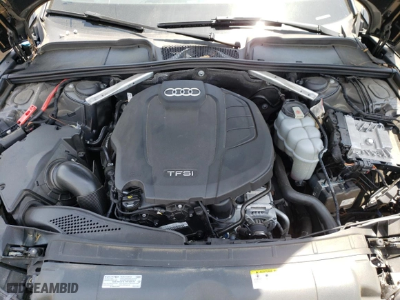2019 Audi A5 Coupe Premium with VIN WAUSNAF51KA061967, listed as a Copart auction lot 57387054 with 43,357 mi miles and Salvage Title. Bid and sale history available at carsss.com. Image 12.