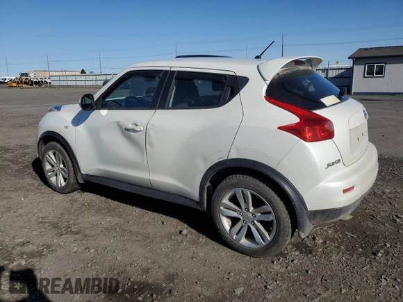 2014 Nissan Juke SL with VIN JN8AF5MV6ET363029, listed as a Copart auction lot 52163915 with 153,474 mi miles and Salvage Title. Bid and sale history available at carsss.com. Image 2.