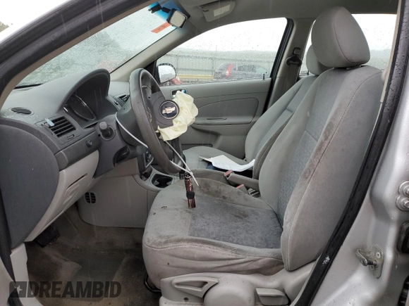 2007 Chevrolet Cobalt LS with VIN 1G1AK55F577326038, listed as a Copart auction lot 52153785 with 192,504 mi miles and Clean Title. Bid and sale history available at DreamBid. Image 7.